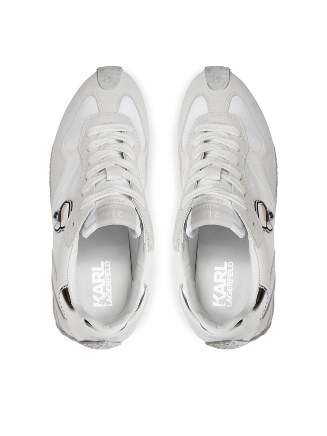 KARL LAGERFELD Sneakersy KARL LAGERFELD KL63930N Biały