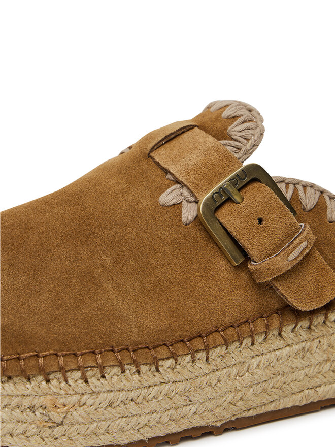 Mou Еспадрильї Mou Jute clog plain MU.SW641000A Коричневий