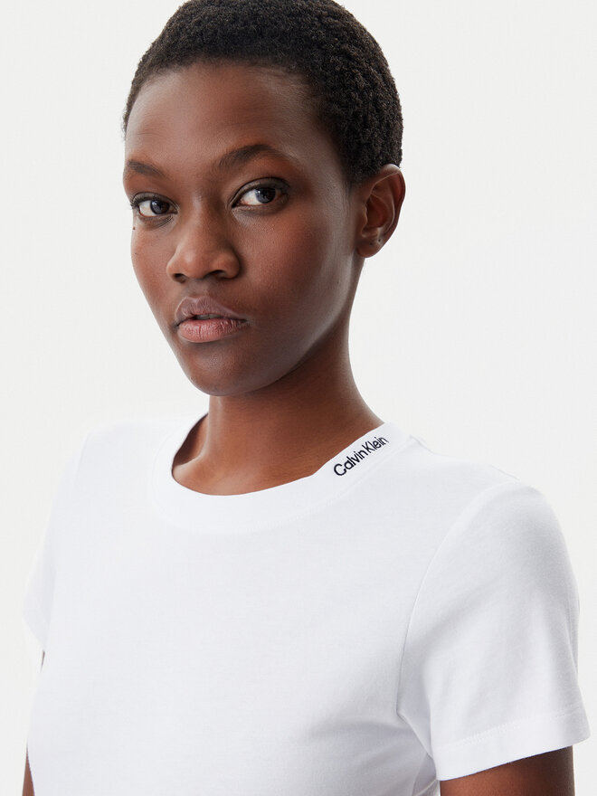 Calvin Klein Jeans Calvin Klein Jeans Camiseta Logo J20J225540 Blanco Regular Fit