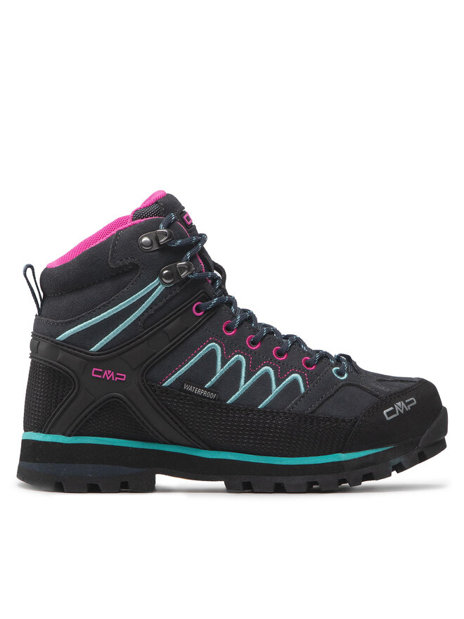 CMP Scarpe da trekking CMP Moon Mid Wmn Trekking Shoe Wp 31Q4796 Grigio