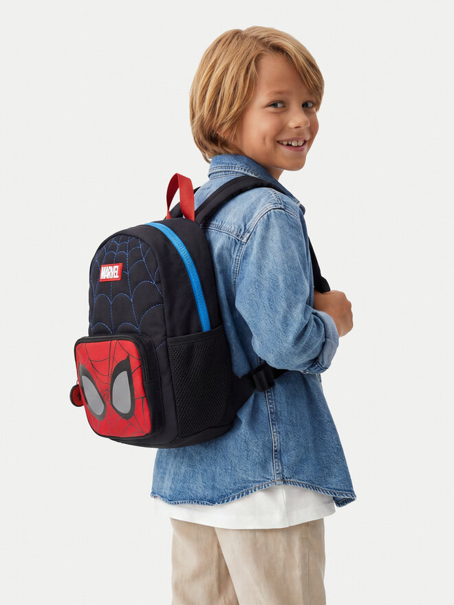 Spiderman Ultimate Rucksack Spiderman Ultimate CEO-ACCCS-AW26-301SPRMV Schwarz