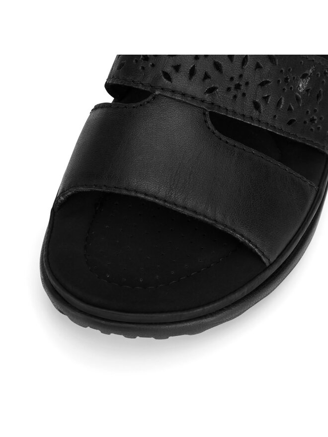 Rieker Sandalen Rieker 64865-01 Schwarz