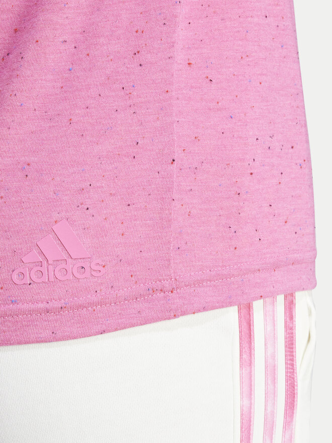 adidas adidas Marškinėliai Future Icons Winners 3.0 IS3631 Rožinė Relaxed Fit