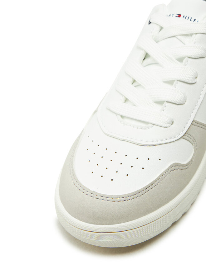 Tommy Hilfiger Zapatillas Tommy Hilfiger Low Cut Lace-Up Sneaker T3X9-33849-1269 S Blanco