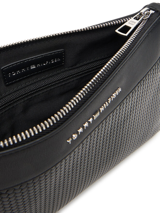 Tommy Hilfiger Τσαντάκι Tommy Hilfiger Woven Pouch AM0AM13804 Μαύρο