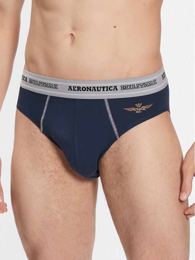 Aeronautica Militare Aeronautica Militare Набір з 2 пар сліпів AM1USL002 Cиній
