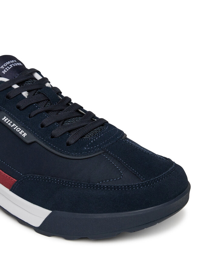 Tommy Hilfiger Sneakers Tommy Hilfiger Retro Runner Nylon Mix FM0FM05523 Dunkelblau
