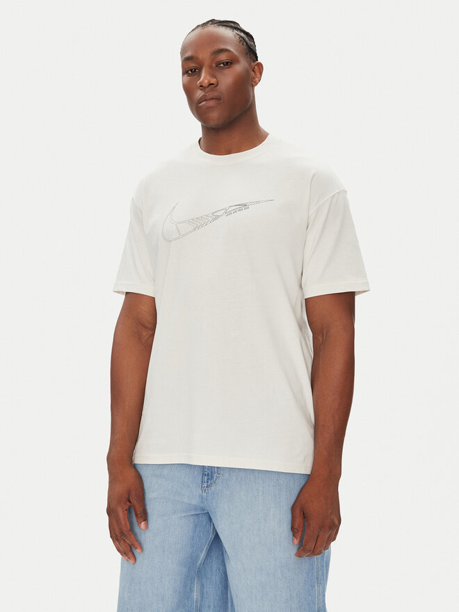 Nike Nike T-Shirt HJ0746 Écru Regular Fit