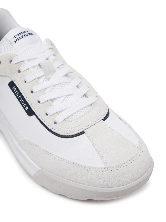 Tommy Hilfiger Zapatillas Tommy Hilfiger Retro Runner Seasonal FM0FM05425 Blanco