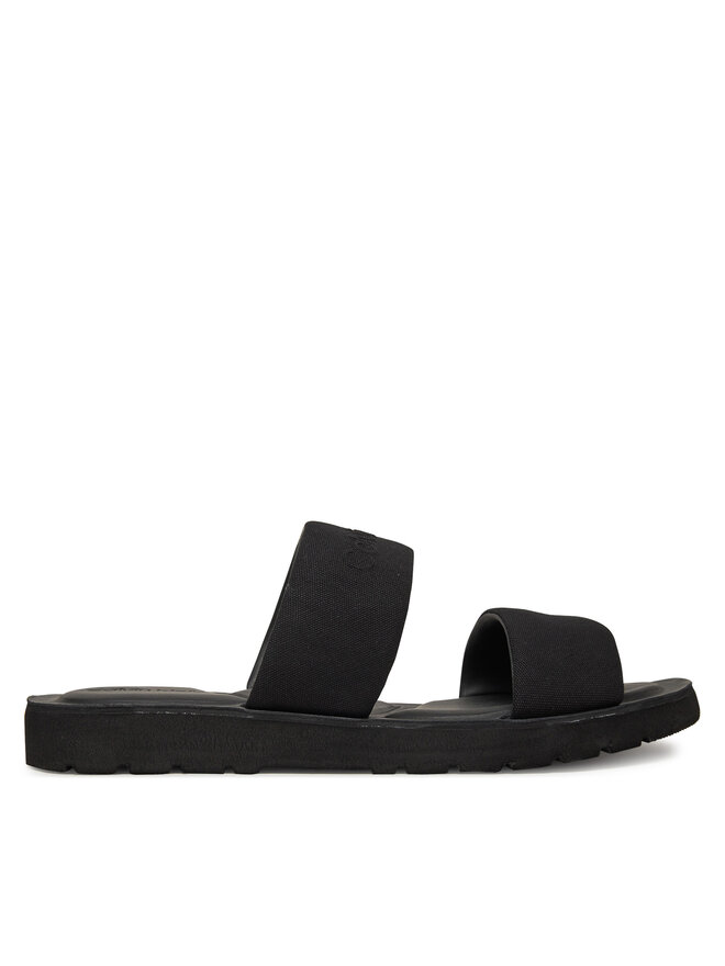 Calvin Klein Şlapi Calvin Klein Double Strap Cv Logo HM0HM01801 Negru