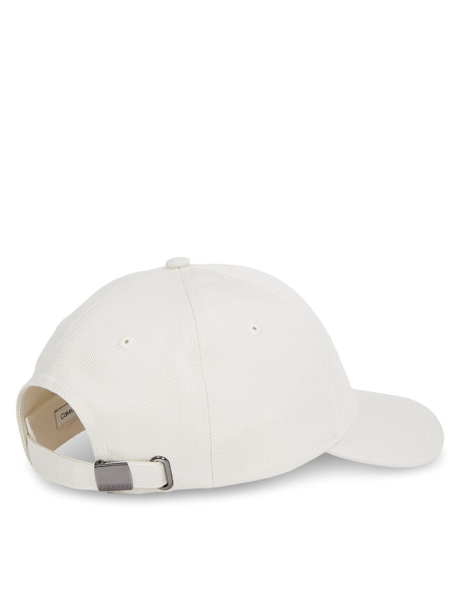 Calvin Klein Czapka z daszkiem Calvin Klein Bombed Metal K50K512349 Écru
