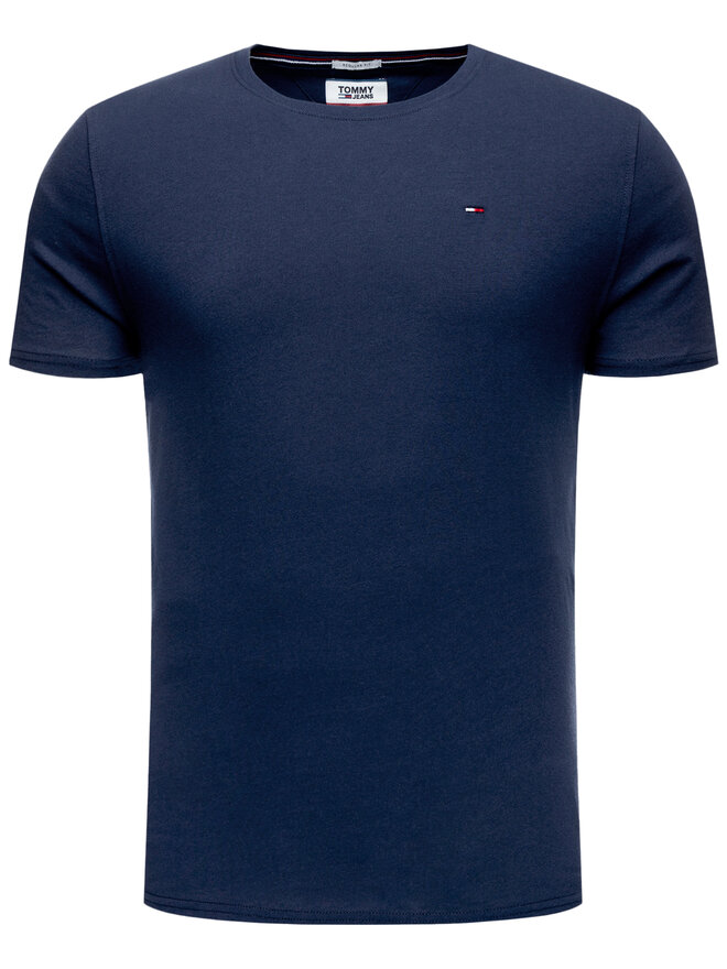 Tommy Jeans Tommy Jeans Póló DM0DM04411 Sötétkék Slim Fit
