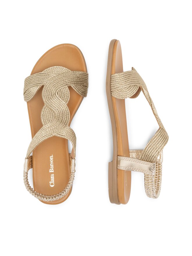 Clara Barson Sandalen Clara Barson CASSIE WS120703-01 Goldfarben