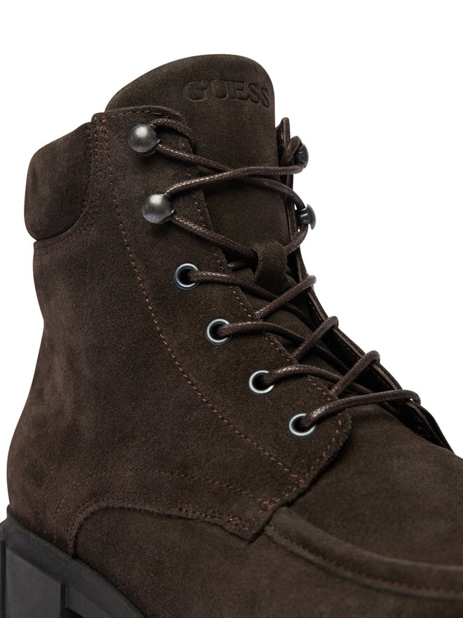 Guess Schnürschuhe Guess FMFFIL SUE10 Braun