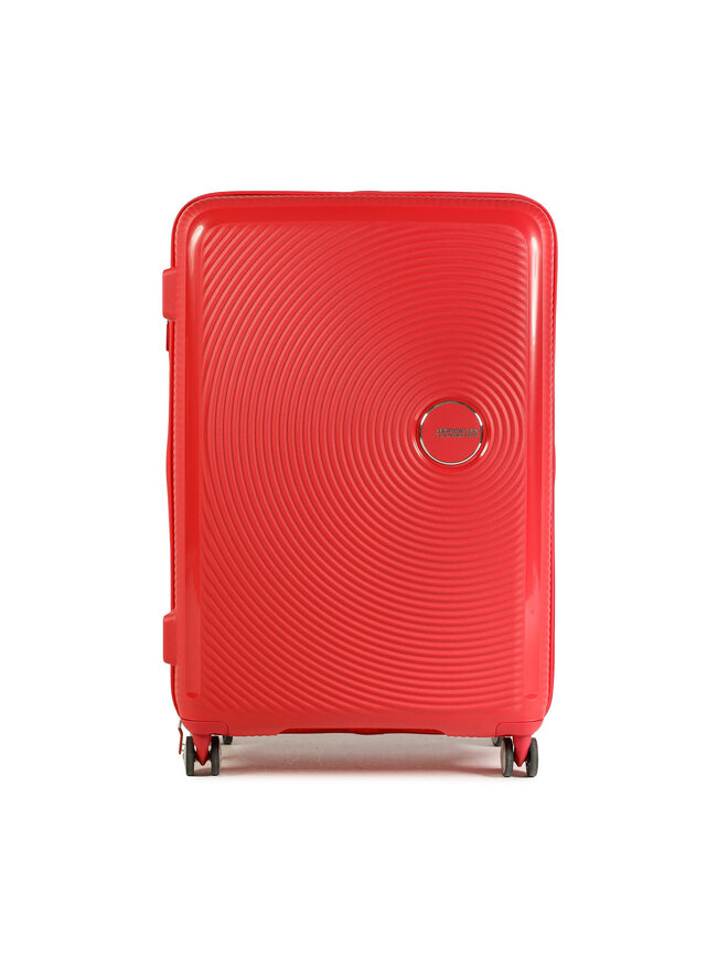 Mittlerer Koffer American Tourister Soundbox 32G 10002 Rot eschuhe