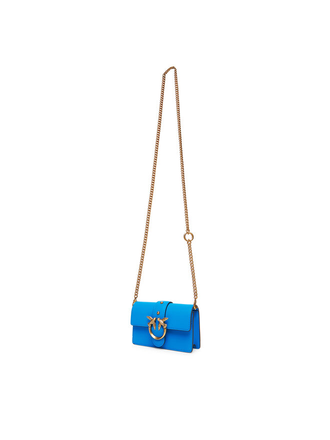 PINKO Сумка PINKO Love One Micro C . AI 24-25 PCPL 100064 A0F1 Голубий