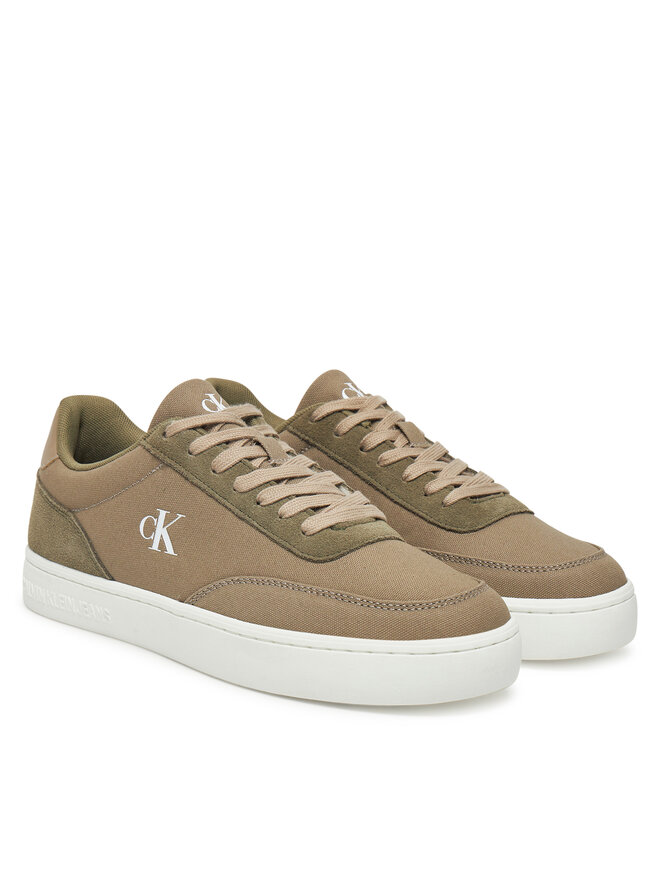 Calvin Klein Jeans Sneakers Calvin Klein Jeans Classic Cupsole Mg Canvas YM0YM01218 Verde