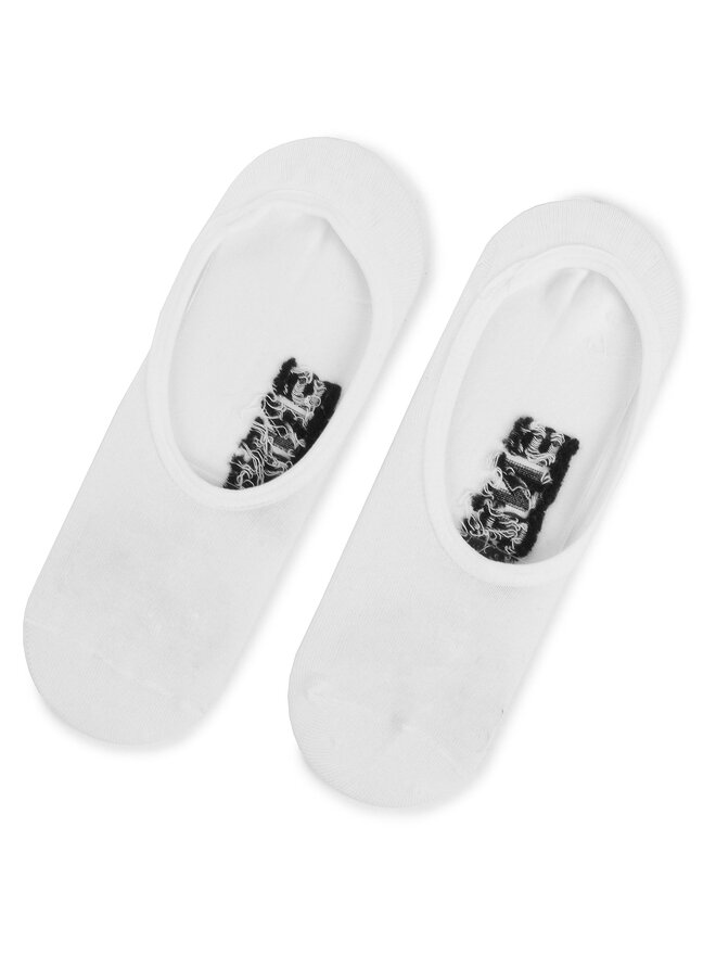 Vans Set di 3 paia di pedulini da uomo Vans Classic Super No VN000XTTWHT Bianco