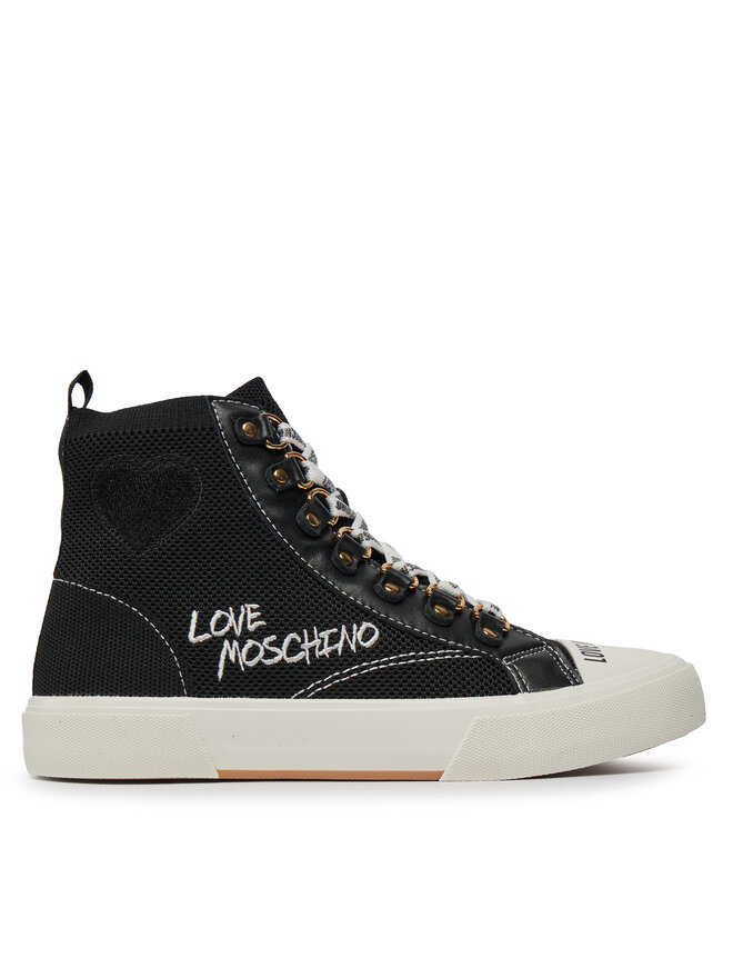 LOVEHEDI２ Кеди LOVE MOSCHINO JA15142G1IIY000A Чорний | evzuttya.com.ua