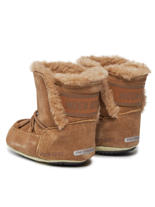 Moon Boot Snehule Moon Boot Crib Suede 34010300001 Hnedá