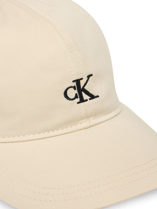 Calvin Klein Jeans Cap Calvin Klein Jeans Monogram IU0IU00150 Écru