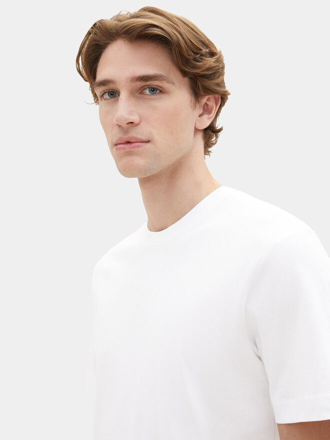 Tom Tailor Tom Tailor Σετ 2 T-Shirts 1037741 Λευκό Regular Fit