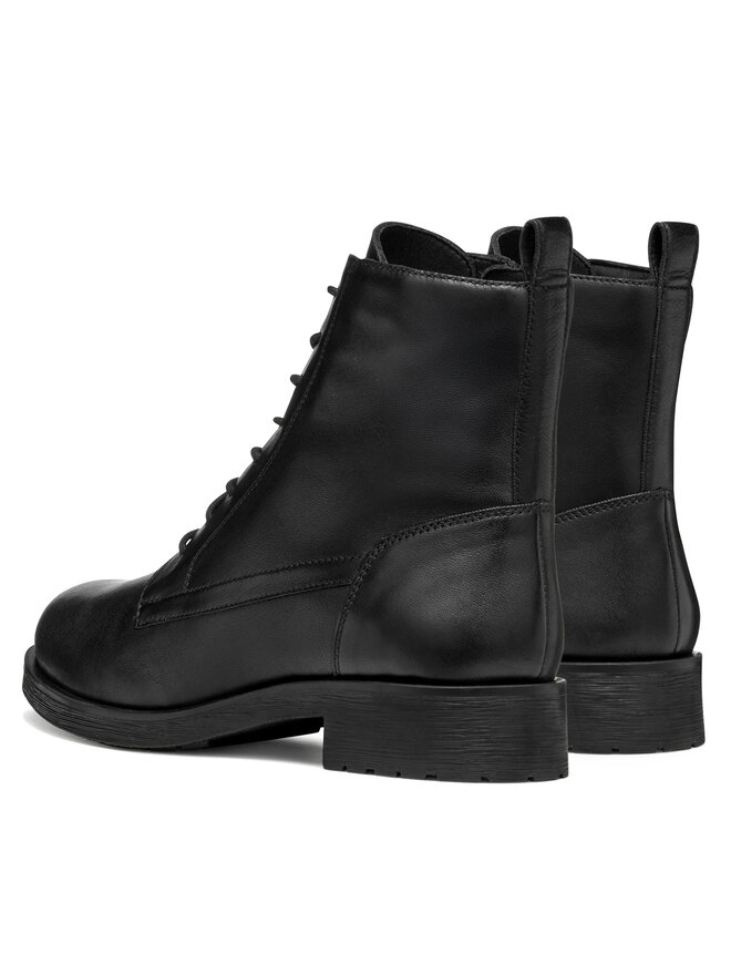 Geox Μποτάκια Geox D Rawelle D566RA 000TU C9999 Μαύρο