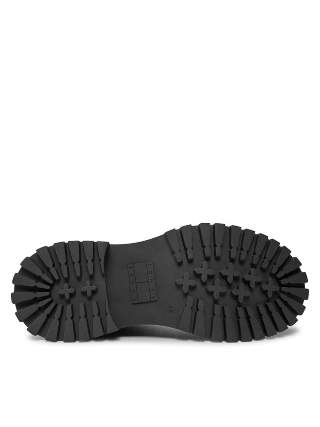 Tommy Jeans Зимни обувки Tommy Jeans Tjm Lace Up Boot EM0EM01363 Черен
