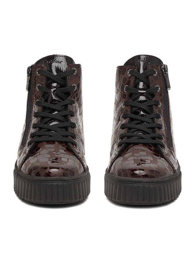 Rieker Schnürschuhe Rieker CEO-N2509-25 Dunkelbraun
