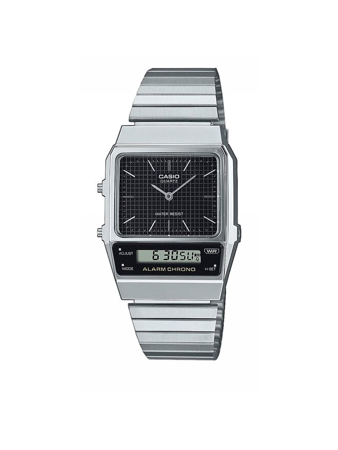 Casio Zegarek Casio Vintage Classic AQ-800E -1AEF Srebrny