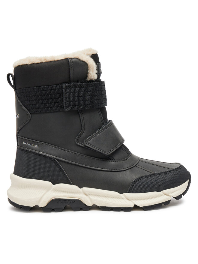 Geox Schneeschuhe Geox J Flexyper Plus Boy J46LCF 0MEFU C9999 S Schwarz