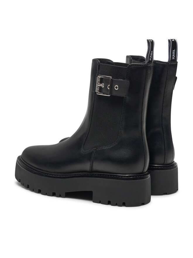 KARL LAGERFELD Боти тип челси KARL LAGERFELD KL43460 Черен