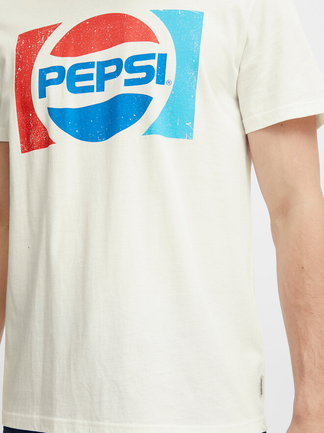 Blend Blend Camiseta 20716807 Blanco Regular Fit