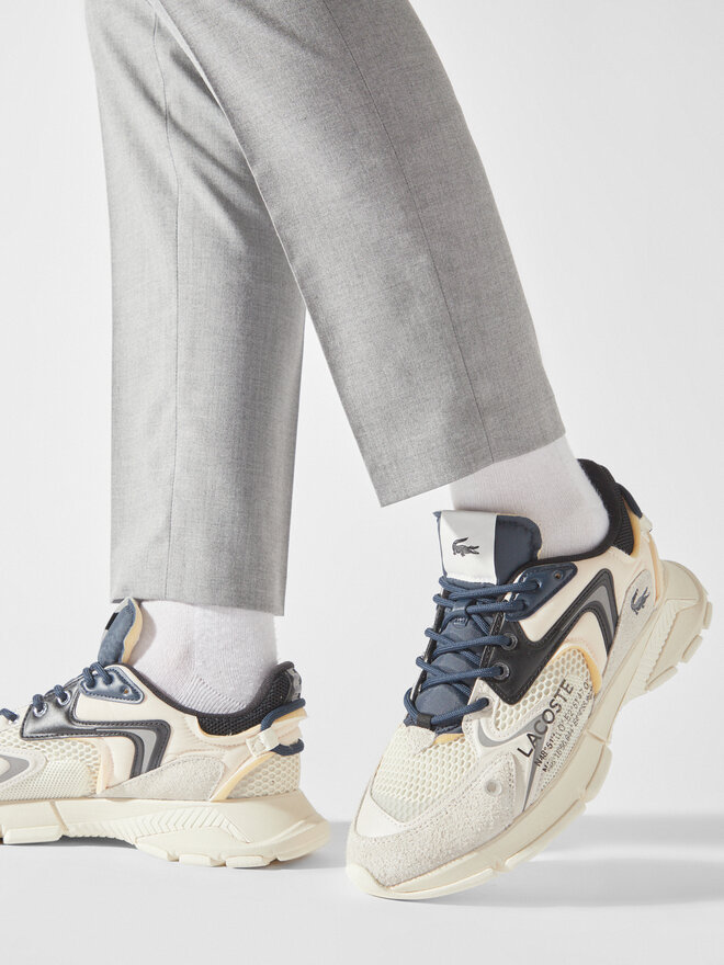 Lacoste Sneakersy Lacoste L003 Neo 745SMA0001 Écru