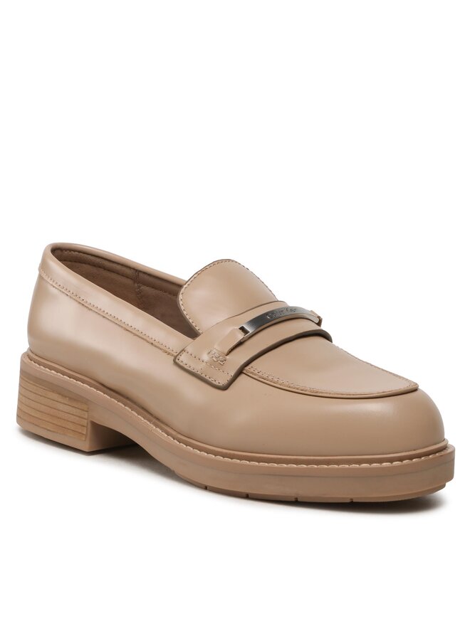 Calvin Klein Slipper Calvin Klein Rubber Sole Loafer W/Hw HW0HW01791 Beige