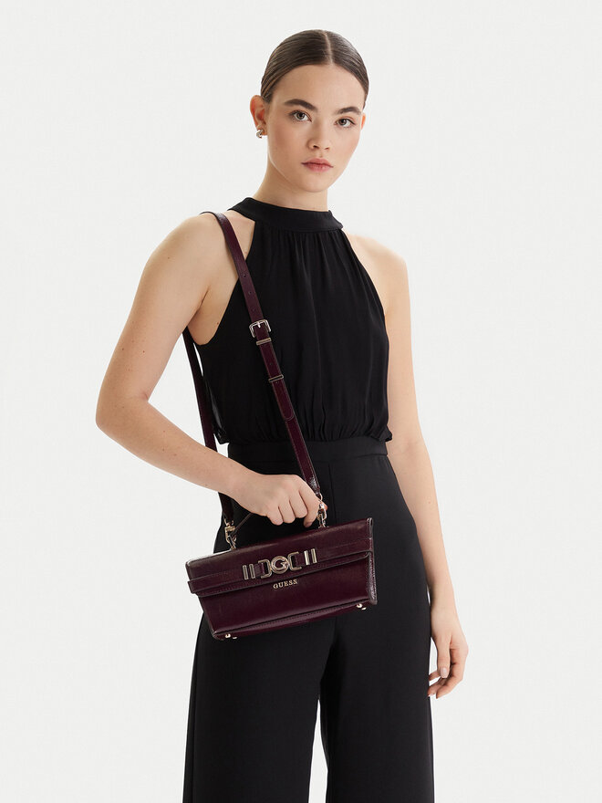 Guess Handtasche Guess Cirene HWTG96 68200 Dunkelrot