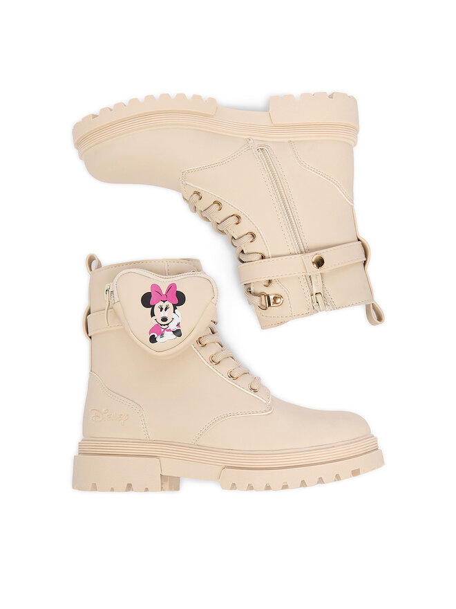 Mickey&Friends Botines planos Mickey&Friends CEO-AVO-AW25-130DSTC Beis