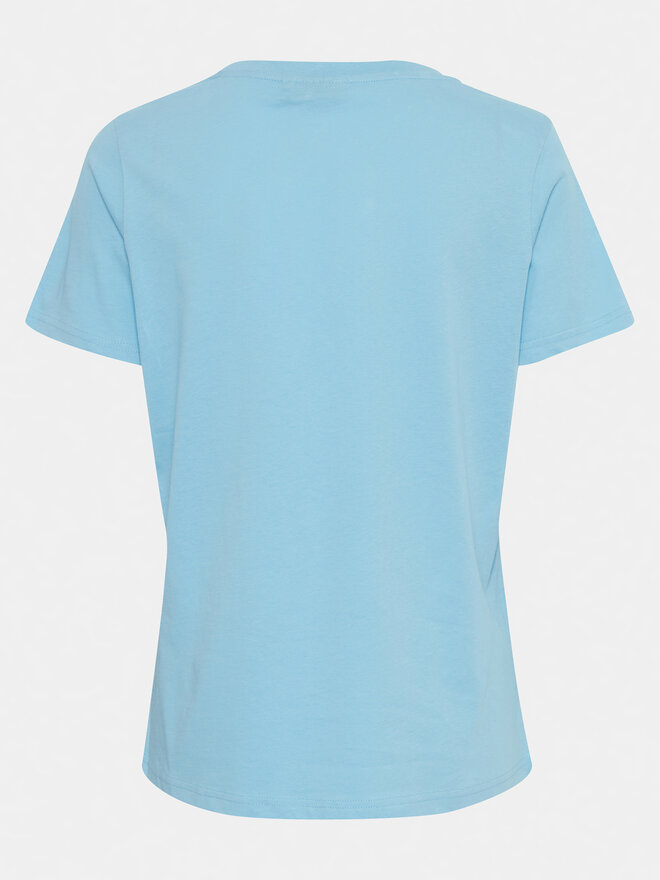 Fransa Fransa Camiseta 20612765 Azul Regular Fit