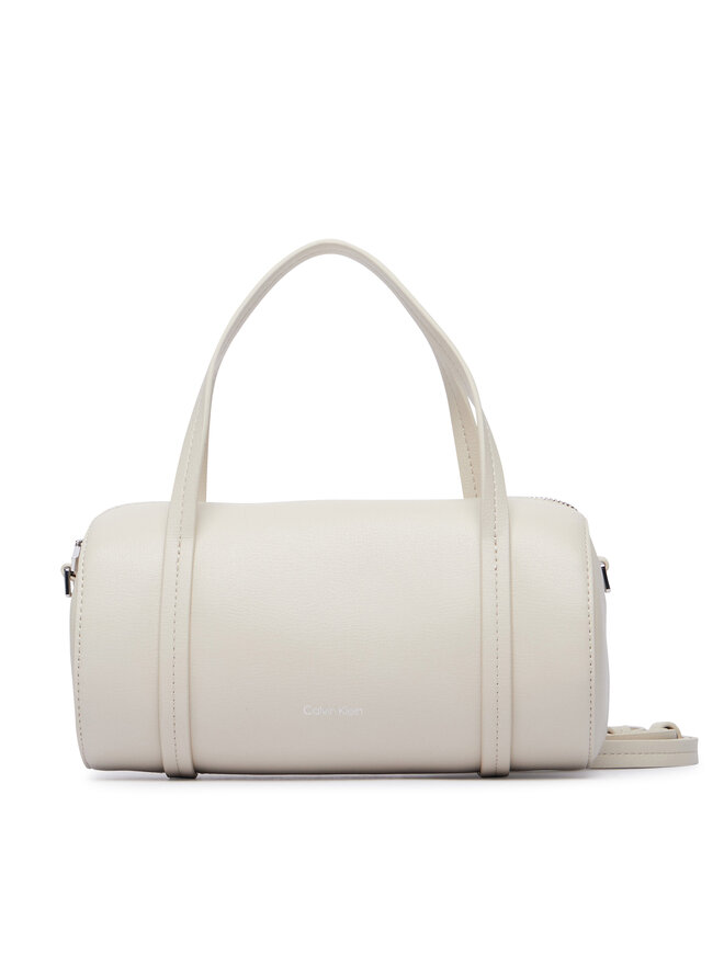 Calvin Klein Handtasche Calvin Klein Foil Logo Small Duffle Bag LV04F3663G Creme