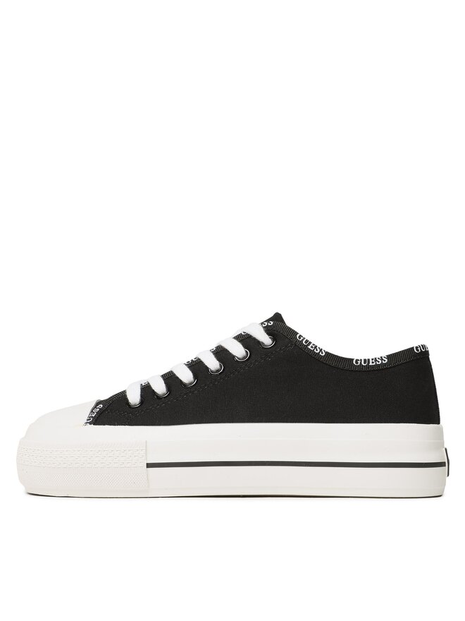Guess Sneakers aus Stoff Guess Emma FL6EMM FAB12 Schwarz
