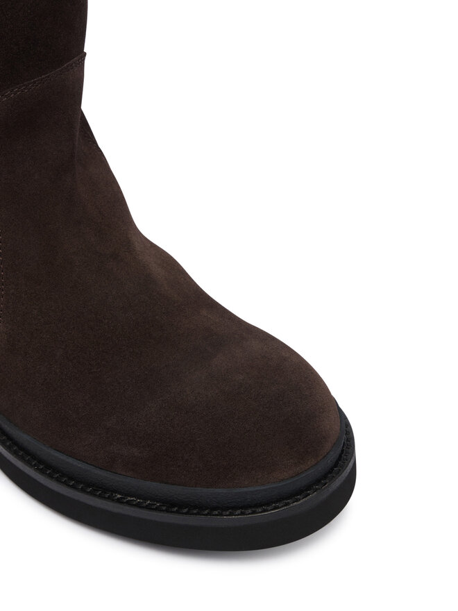 BOSS Stiefeletten BOSS Eleri 50573110 Dunkelbraun