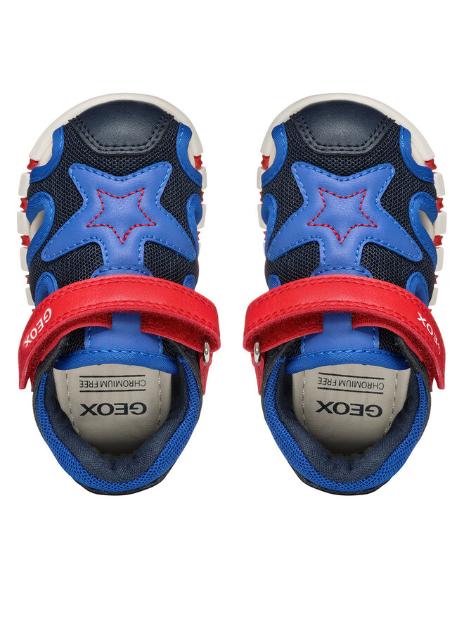 Geox Sandály Geox B Sandal Iupidoo B555PC 0BC14 C4226 Tmavomodrá