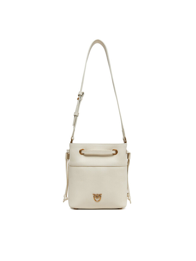 PINKO Kabelka PINKO Secchiello Mini PE 25 PLTT 104303 A29Q Écru