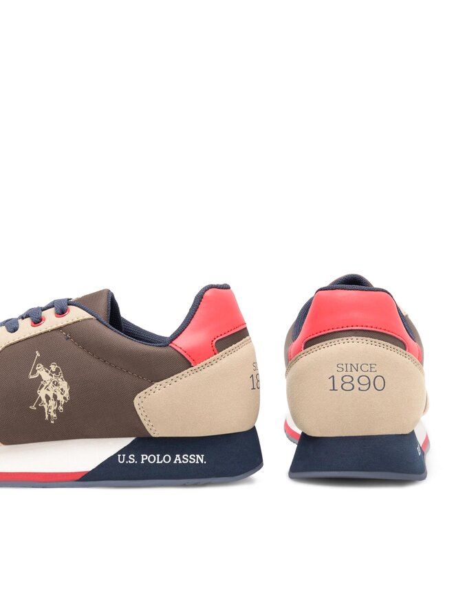 U.S. Polo Assn. Sneakersy U.S. Polo Assn. NOBIL011M/CNH1 Khaki