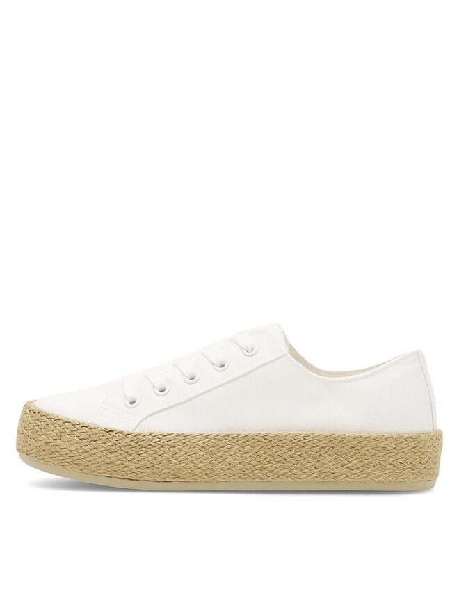 DeeZee Espadrilky DeeZee WS19130-3 Biela