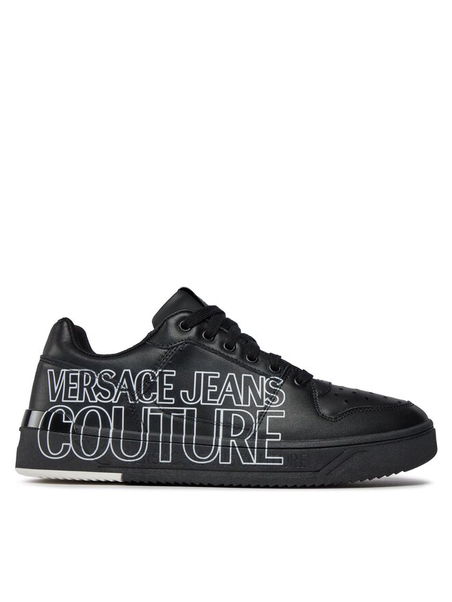 Versace Jeans Couture Снікерcи Versace Jeans Couture 75YA3SJ5 Чорний
