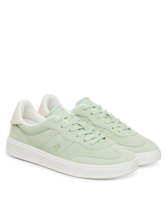 Tommy Hilfiger Sneakers Tommy Hilfiger Th Heritage Monogram Sneaker FW0FW09180 Grün