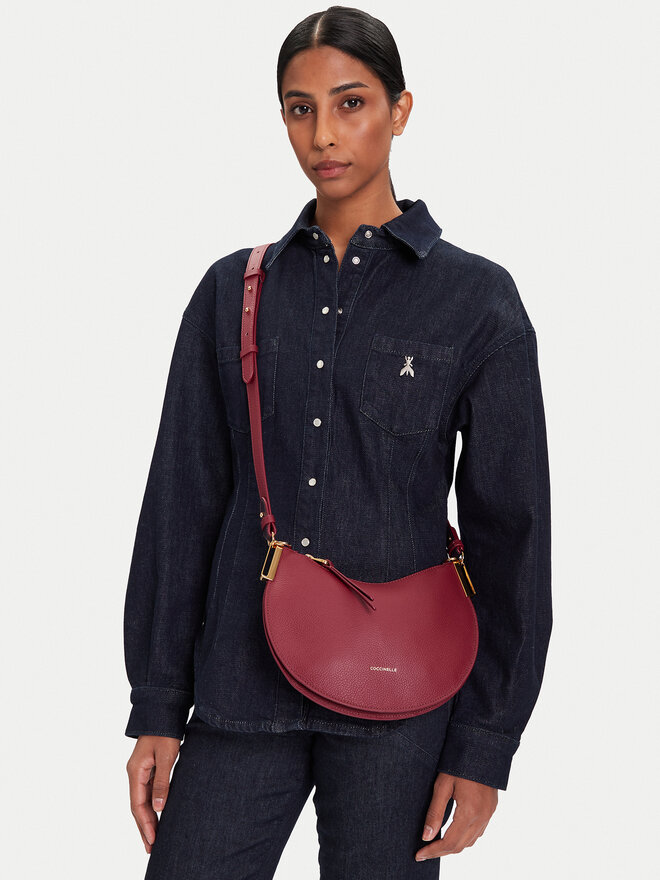 Coccinelle Дамска чанта Coccinelle QKF Coccinellesunup E1 QKF 13 03 01 Бордо