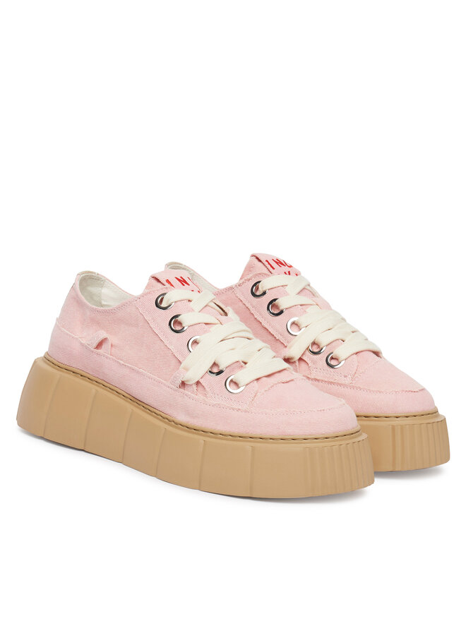 Inuikii Sneakers Inuikii Matilda Frayed 1001-001-0181 Hellrosa