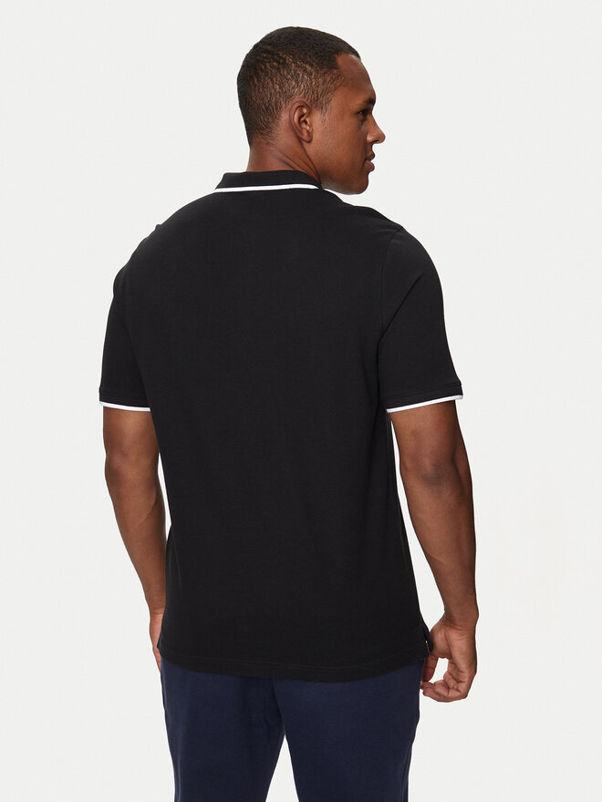 Reebok Reebok Polo marškinėliai Identity Small Logo Polo 100073035 Juoda Regular Fit